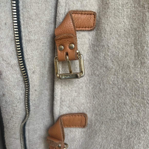 Zara Wool Coat Beige XS - Picture 7 of 9